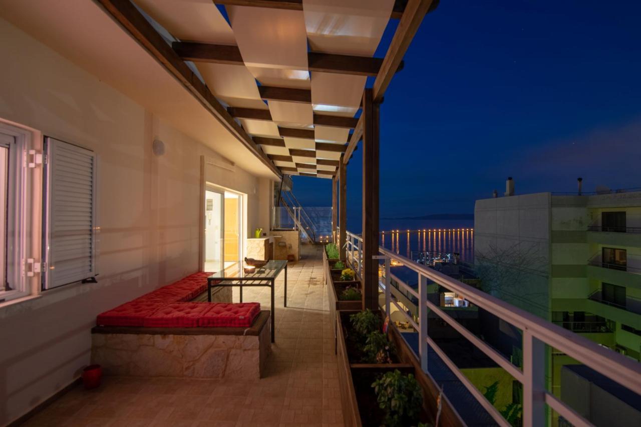 Penthouse Apartment In Downtown With Seaview Ираклио Екстериор снимка